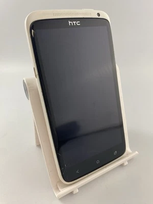 HTC One X White Unlocked 32GB 4.7" Quad Core 8MP 3G Android Smartphone Cracked - Image 1 of 4