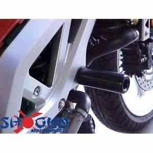 Suzuki SV650 2003-2008 Shogun Standard Black No Cut Frame Sliders - Imagem 1 de 1