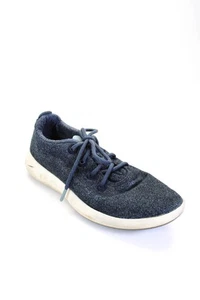 Allbirds Mens Mizzle Low Top Wool Runners Sneakers Navy Blue Size 11 - Foto 1 di 5