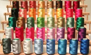 NEW LARGE 40 MACHINE EMBROIDERY Rayon THREADS for Brother - Picture 1 of 1