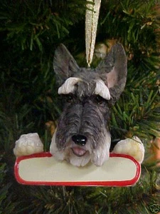 SCHNAUZER ~ CROPPED ~ ORNAMENT #104 - Bild 1 von 1