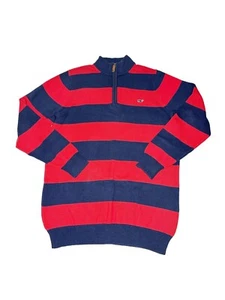 Vineyard Vines Striped Half Zip Sweater Size XL (20) - Picture 1 of 5