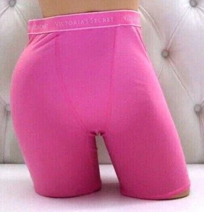 Victoria's Secret Boxershorts Panty Logo Baumwolle/Modal Hollywood Pink M L XL XXL - Bild 1 von 4