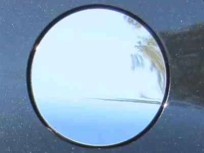 Ajuste: Lexus SC430 2002-2008 acero inoxidable tapa de gas cubierta acento pegatina 1 pieza Foto 1 de 4