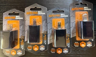 4/$21.99 ToughTested Auto Pro Wall Charger (AT-AC2U-AST) - Image 1 of 2