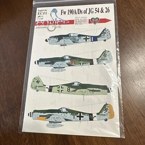 EagleCals 72001 1/72 Scale Fw 190A/D’s Of JG 54 & 26 - Picture 1 of 6
