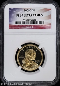 2006-S $1 Proof Sacagawea Native American Dollar NGC PF 69 UC | PR - Picture 1 of 4