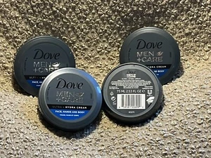 Dove Men +Care ultra hydra Cream for Face, hands & Body 2.53oz each Lot Of 4 - Picture 1 of 2