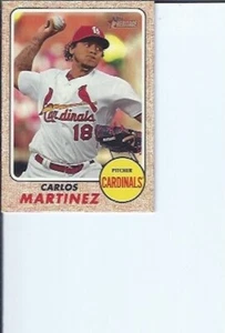 Carlos Martinez 2017 Topps Heritage High Numbers Action Variation - Bild 1 von 1