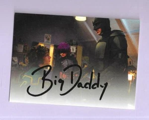 Kick-Ass 2010 Figur Facsmile signierte Karte Big Daddy - Bild 1 von 2