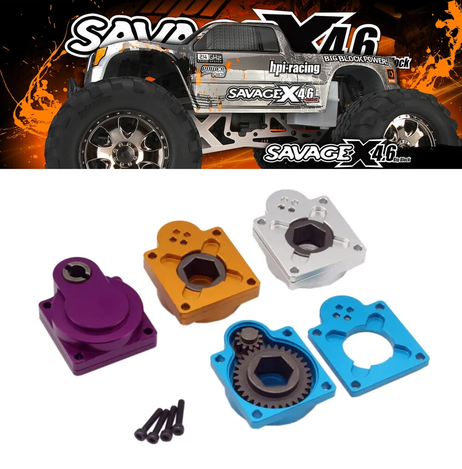 HPI Savage Metal Alloy Nitro Engine RotoStart backplate. F4.6 F3.5 S25 21BB SS - Image 1 of 4
