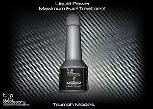 Liquid Power Fuel Gas Additive Cleaner Performance Treatment for Triumph Models - Foto 1 di 4