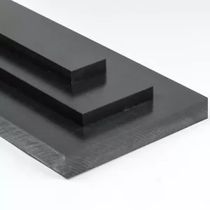 Pom Plaque Épaisseur 8mm Noir Longueur X Largeur au Choix Pom-C Coupe Plastique - Afbeelding 1 van 6