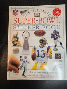 2000 NFL The Ultimate Super Bowl Sticker Book All Stickers.  NOS.  DK - Picture 1 of 7