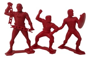 FIGURAS PEQUEÑAS PARA PINTAR DE SUPERHÉROES: CAPITÁN AMÉRICA, HULK, IRON MAN - Imagen 1 de 11