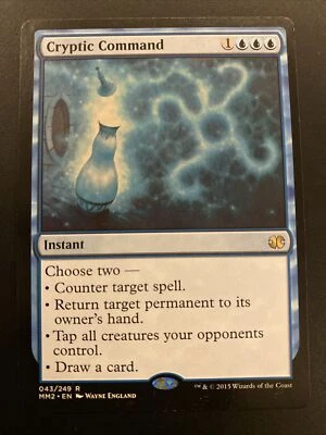 Cryptic Command #043/249 MTG Modern Masters 2015 Rare NM English - Image 1 of 2
