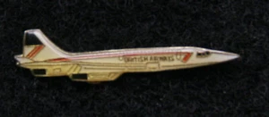 CONCORD SST AEROSPATIALE BAC TIE TAC LAPEL HAT PIN UP PILOT CREW JET WING GIFT - Picture 1 of 14