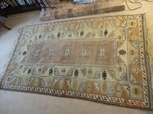 middle eastern traditional vintage wool rug 48 x 80 inches - Picture 1 of 7