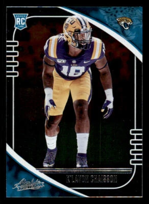 2020 Absolute #173 K'Lavon Chaisson RC - Image 1 of 2