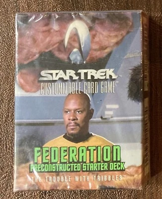 Star Trek - The Trouble With Tribbles - Klingon Starter Deck - Sealed -2000 - Image 1 of 2