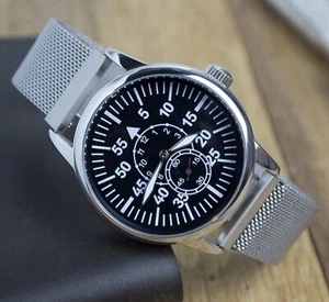 Pobeda Mens Wrist Watch Custom Soviet USSR Rare Serviced Gift For Mens - Picture 1 of 14