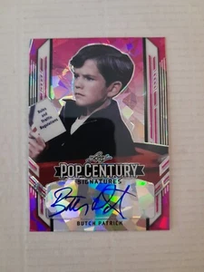 Butch Patrick /10 Pink Ice Autograph Card 2021 Leaf Pop Century Eddie Munster - Picture 1 of 2
