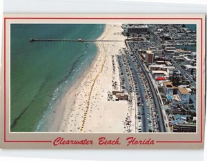 Postcard - Aerial View of Clearwater Beach, Florida, USA - Picture 1 of 2