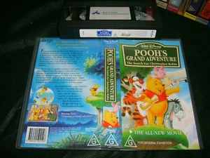 WALT DISNEY - POOH'S GRAND ADVENTURE - RARE Australian VHS Issue Limited Release - Picture 1 of 2