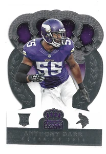 Anthony Barr 2014 Panini Crown Royale Rookie Class of 2014 #144 Rookie RC - Picture 1 of 1