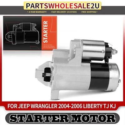 Motor De Arranque Para Jeep Liberty 04-05 Wrangler 04-06 TJ 05-06 1.2KW 12V CW 10T Foto 1 de 4