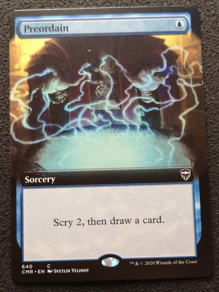Preordain - Extended Art - Commander Legends - MTG - NM - EN - 640 - Image 1 of 1