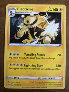 Pokemon Electivire RARE 045/163 Battle Styles - Imagen 1 de 1