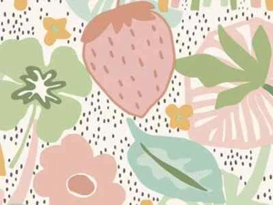 BN Wallpaper Non-woven Design 220772 Texture Stories Strawberry Fields - Picture 1 of 6