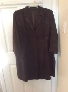 Lange Damen Jacke Mantel Russell Kemp New York Woman warmer leichter Mantel Größe 2X - Bild 1 von 12