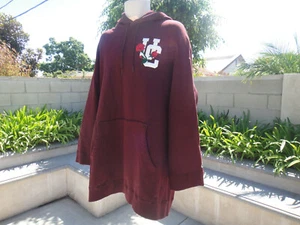 Undercover Jun Takahashi HOODED SWEATSHIRT Bordeaux Embroidered Rose Japan 1, 2 - Picture 1 of 12