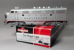 HO scale Intermountain Regal Line# 49117 BURLINGTON F3A powered locomotive CB&Q - Picture 1 of 14