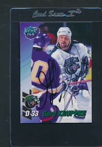 1995 Split Second Gord Kruppke Aeros Signed Auto *D7128