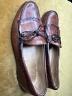 Allen Edmonds Kiltie Loafers Mens 10E Brown Leather Woodstock Shoes Made In USA