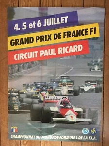 Poster circuit Paul Ricard - Grand prix de France F - Format 40/57 - Imagen 1 de 1