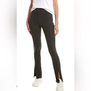 Revolve Chaser Charcoal Black Love Rib Verve Slit Legging Women’s Size Small NWT - Picture 1 of 14