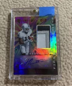 2020 Panini Illusions First Impressions Gold 27/75 Henry Ruggs III RC Patch Auto - Picture 1 of 8