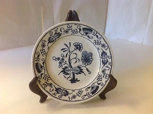 Royal China Doorn Unterglasur M 65 Dessert Salatteller blau Vintage Brot 6 1/4 - Bild 1 von 2