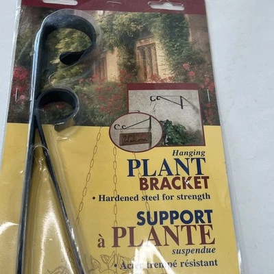 Panacea 85551 Gancho de Acero Soporte para Planta Colgante, Negro, 15 Pulgadas Foto 1 de 4