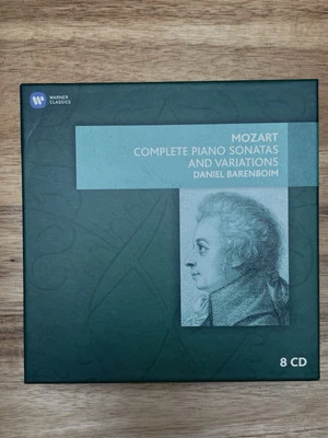 Mozart COMPLETE PIANO SONATAS AND VARIATIONS; 8 CD; Daniel Barenboim - Bild 1 von 2