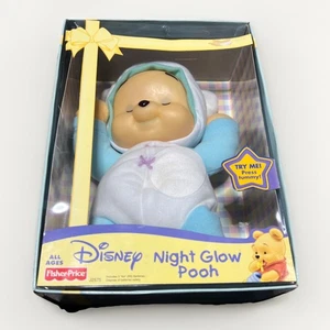 Vintage Fisher Price Winnie Puuh Nachtleuchtender Baby Schnuller alle Altersgruppen - Bild 1 von 10