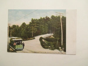 Falmouth Foreside Maine Postal Yarmouth Electric Mill Creek Street Car ME - Imagen 1 de 2