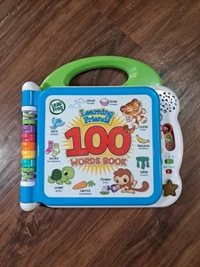 LeapFrog Learning Friends 100 Words Book Bilingual English/Spanish Educational  - Picture 1 of 4