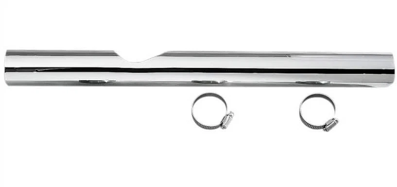 Protector térmico cromado Drag Specialties lado derecho motocicleta bicicleta de calle 72860-HC4 Foto 1 de 4