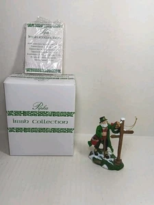 De Colección Pipka Irish Santa Collection Isla Esmeralda Edición Limitada #11526 - Imagen 1 de 7