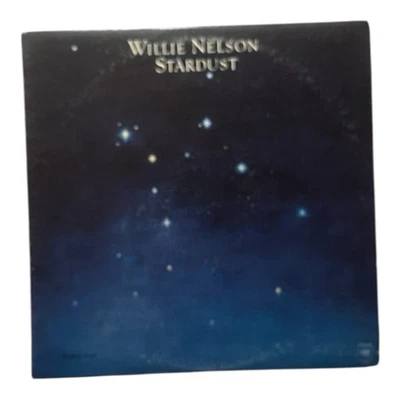 Willie Nelson Stardust LP 1978 Columbia JC 35305 VG+/VG Country Jazz VTG - Imagem 1 de 4
